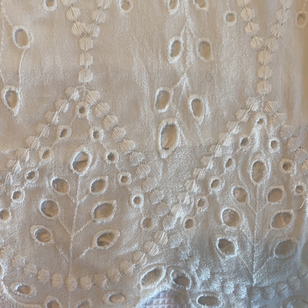 Lost and Wander off white dress size XS 100% rayon - Picture 11 of 12